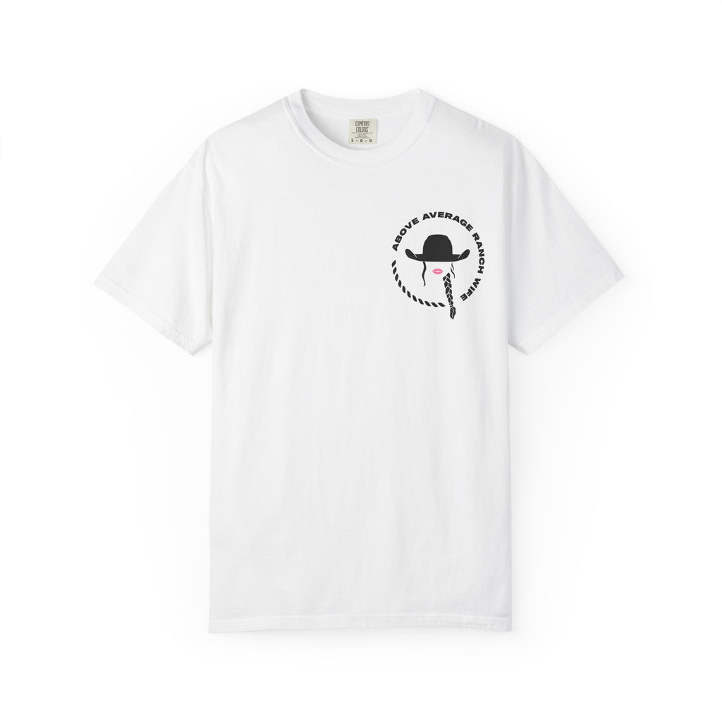 Cowboy Skull Graphic T-Shirt — 'Ride Average, Ride Alone' Western Tee