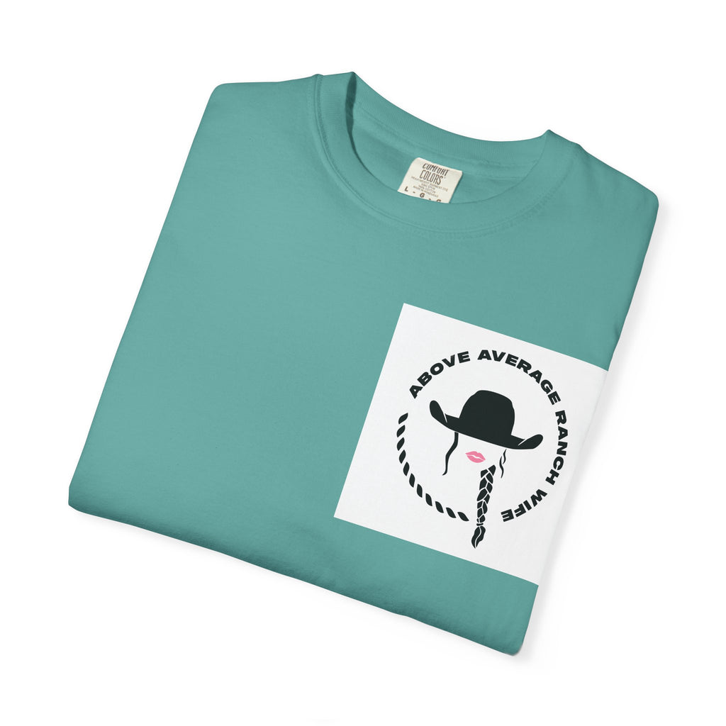 Cowboy Skull Graphic T-Shirt — 'Ride Average, Ride Alone' Western Tee