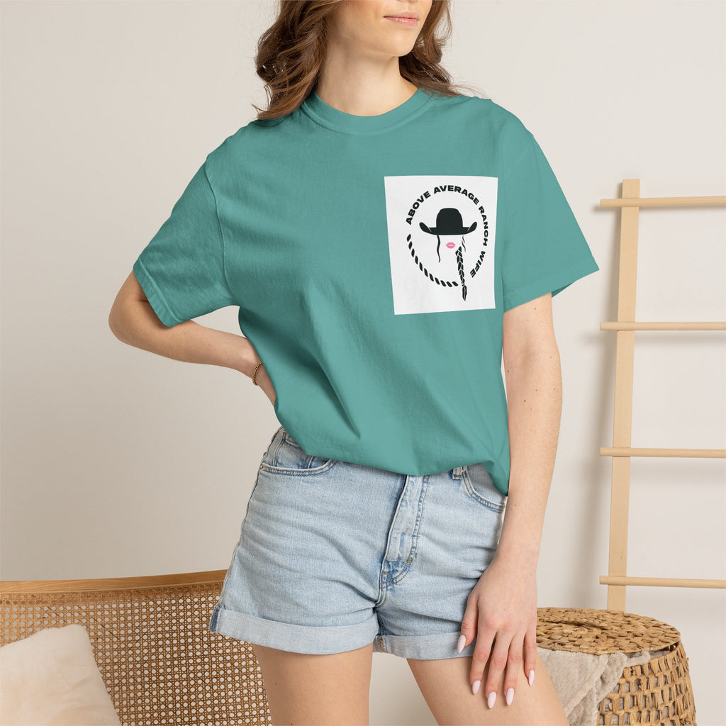 Cowboy Skull Graphic T-Shirt — 'Ride Average, Ride Alone' Western Tee